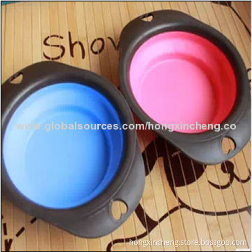 Beautiful Design Silicone Pet Dog Bowl